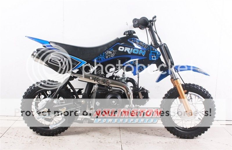 Apollo DB21 70cc Semi Automatic DIRT BIKE, 4 Stroke Air Cooled